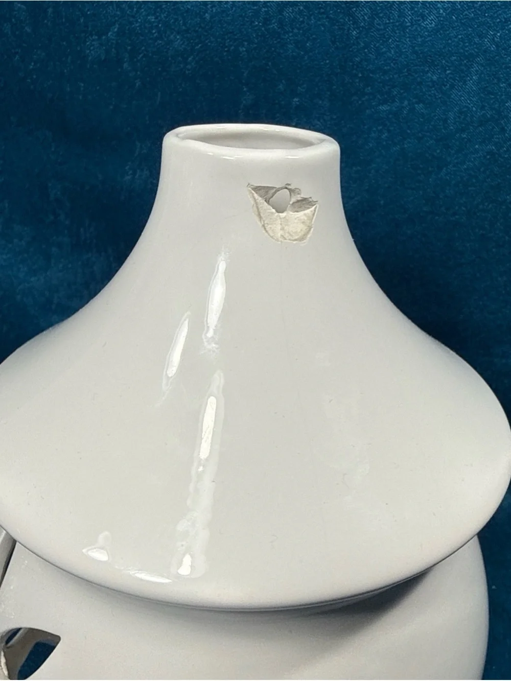PartyLite Hanging or Tabletop Candle Holder Floral Cutout SONATA **FLAWED** - Picture 4 of 8